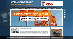 Desktop Screenshot of cdu-friedrichshain-kreuzberg.de